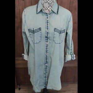 CAbi Bardot Shirt size M NWOT